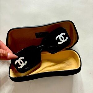 Black white Chanel. Very used